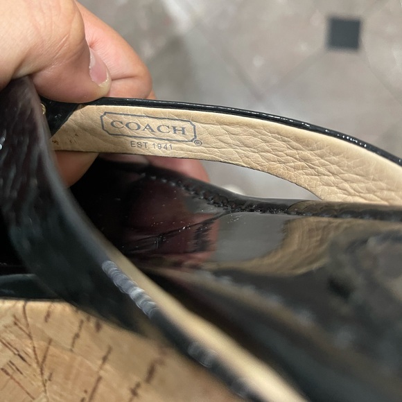 Coach Wedges Sandals - Picture 10 of 11